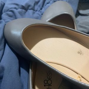 Women’s flat dress shoes both pairs